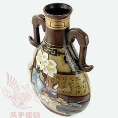 INPHIC-雙耳扁蘭亭序原創手工陶器陶瓷工藝品擺飾
