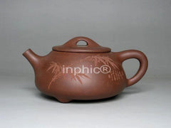 INPHIC-紫玉金砂紫砂手工底槽青石瓢 每款刻繪不同