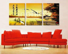 INPHIC-無框畫 現代客廳裝飾畫 居家品擺飾 夕陽