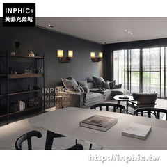 INPHIC-床頭燈美式復古蠟燭壁燈工業走廊鄉村臥室