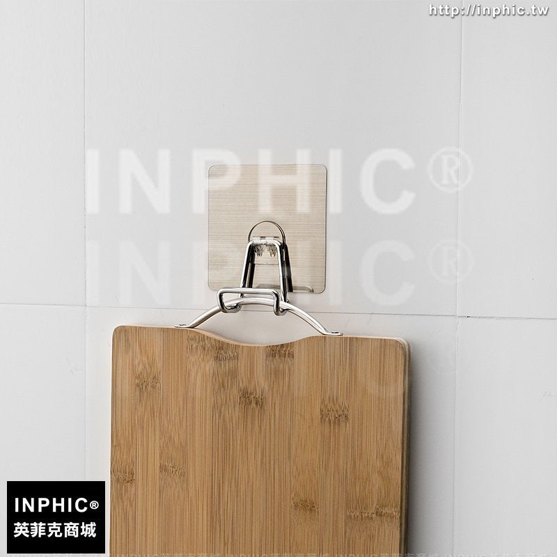 INPHIC-強力真空無痕貼砧板掛勾掛鉤免安裝浴室防水牆上壁掛吸盤鉤子