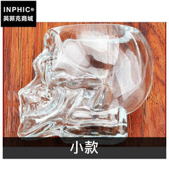 INPHIC-水晶酒杯威士忌洋酒杯伏特加骷髏頭白酒杯創意-小款