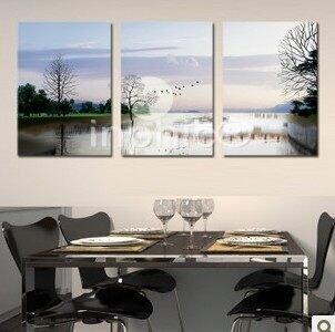 INPHIC-風景 三聯畫 裝飾畫 無框畫 板畫 壁畫 浪漫湖 T363