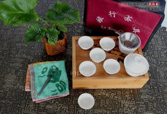 INPHIC-[玉瓷]優質孟宗竹抽合式茶盤整套旅行茶具 陶瓷 功夫茶具