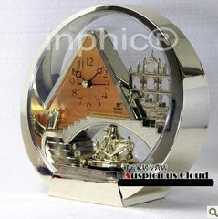 INPHIC-靜音桌鐘創意時尚座鐘客廳臥室座鐘石英