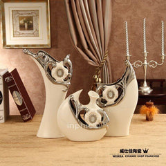 INPHIC-新款陶瓷鑲鑽花瓶花器 現代家居裝飾擺飾瓷器擺飾工藝品擺設