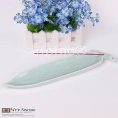 INPHIC-手做瓷 線香 葉子形狀 純手工瓷 景德鎮原創陶瓷香插擺飾