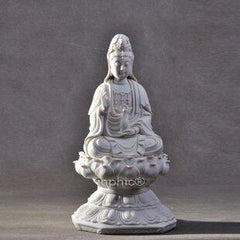 INPHIC-觀音 陶瓷觀世音菩薩佛像 12吋八角座觀音