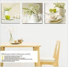 INPHIC-無框畫客廳三聯 現代裝飾畫 餐廳壁畫  清新水果