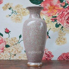 INPHIC-景德鎮裂紋釉花瓶 裝飾花瓶 家居擺飾 陶瓷工藝品擺設