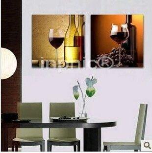 INPHIC-紅酒杯子 現代簡約餐廳裝飾畫時尚創意家居無框畫壁畫