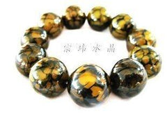 INPHIC-天然水晶 瑪瑙 龍紋瑪瑙圓珠mm手鏈 避邪招財 超大