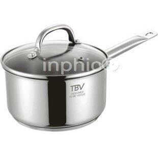 INPHIC-奶鍋 湯鍋 不鏽鋼 德國工藝 複合多層底 多用湯鍋 18cm