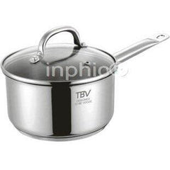 INPHIC-奶鍋 湯鍋 不鏽鋼 德國工藝 複合多層底 多用湯鍋 18cm