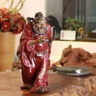 INPHIC-引福歸堂鐘馗石灣人物陶瓷工藝品擺飾公仔客廳擺設家居飾品