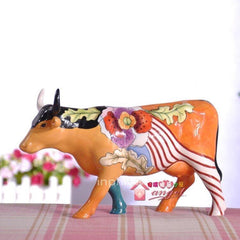 INPHIC-歐美家居美式牛陶瓷擺飾生日禮節品家居擺飾擺飾