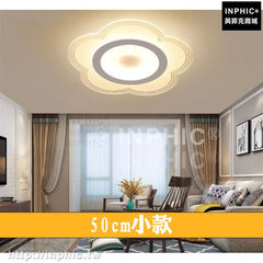 INPHIC-led燈燈具現代花形臥室燈房間燈簡約兒童房幾何LED吸頂燈-50cm小款