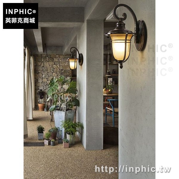 INPHIC-床頭客廳陽臺復古工業風背景牆壁燈臥室美式