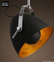 INPHIC- 工業風格復古吊燈美式創意咖啡館酒吧吧臺鍋蓋鳥籠單頭吊燈-Q款