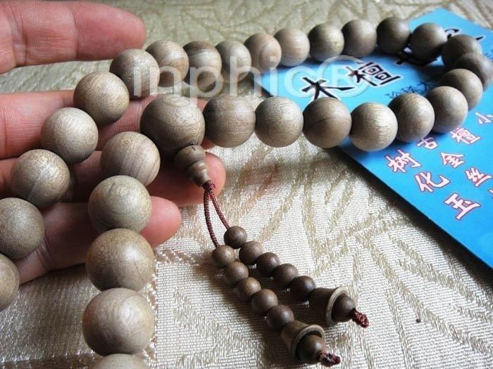 INPHIC-古金絲楠木念珠 粒mm 本色金絲楠持珠 原色金絲楠木提珠