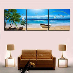 INPHIC-【30x30cm】客廳現代風景壁畫現代臥室床頭海灘海鷗 【無框畫】