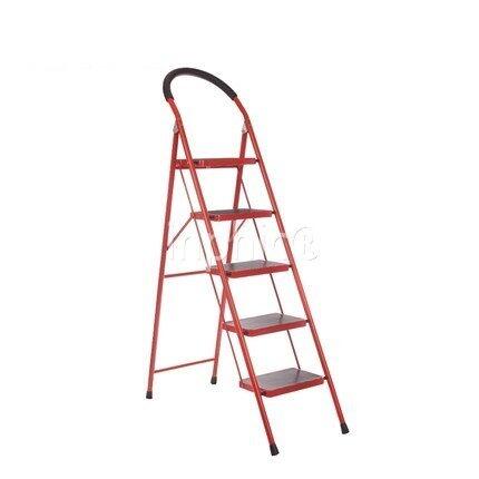 INPHIC-加厚五步梯子 家用折疊梯 移動樓梯 寬踏板便攜梯人字梯