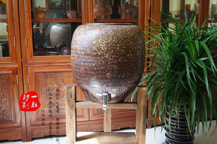 INPHIC-宜興紫砂壺 紫砂水缸 紫砂罐 茶水缸 紫砂儲水缸 酒缸 紫砂如意