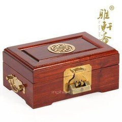 INPHIC-紅木珠寶首飾盒 黃花梨木質梳妝盒