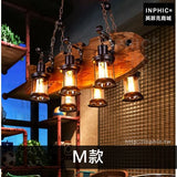 INPHIC-咖啡廳實木吧臺工業風吊燈服裝店燈具餐廳複古-M款