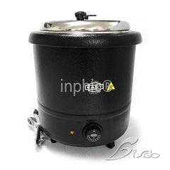 INPHIC-不鏽鋼電熱湯煲|粥煲|黑鐵直身電熱湯煲（C款）|自助暖湯煲