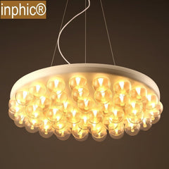 INPHIC-北歐吊燈餐廳書房工作室創意玻璃簡約個性客廳咖啡館吧臺簡約吊燈