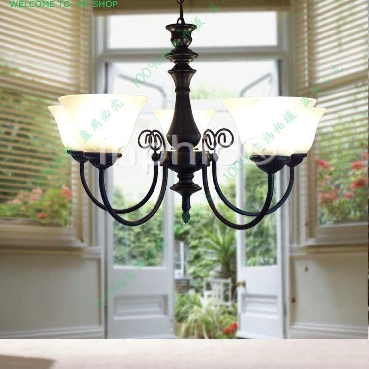 INPHIC-現代簡約五頭吊燈具燈飾歐式鐵藝客廳餐廳臥室陽臺吧臺麻將房