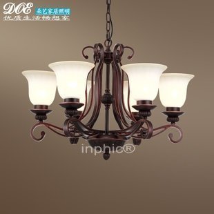 INPHIC-歐式吊燈6客廳簡約創意美式燈具鐵藝燈臥室餐廳燈飾