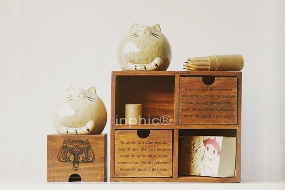 INPHIC-工藝品仿舊木盒收納盒