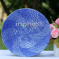 INPHIC-古窯 青花 網格 大碗 麵碗 湯碗 瓷碗 泡麵碗 拉麵碗