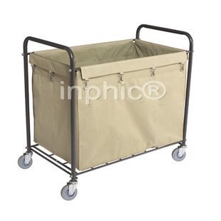 INPHIC-方形毛巾車清潔車清潔用具布草車 飯店收集車飯店用品
