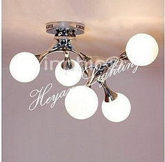 INPHIC-現代簡約臥室玻璃吸頂燈DNA藝術燈機器狗吸頂燈