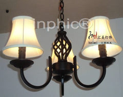 INPHIC-北歐歐式3頭吊燈 客廳吊燈 臥室吊燈 簡歐吊燈 美式鐵藝吊燈