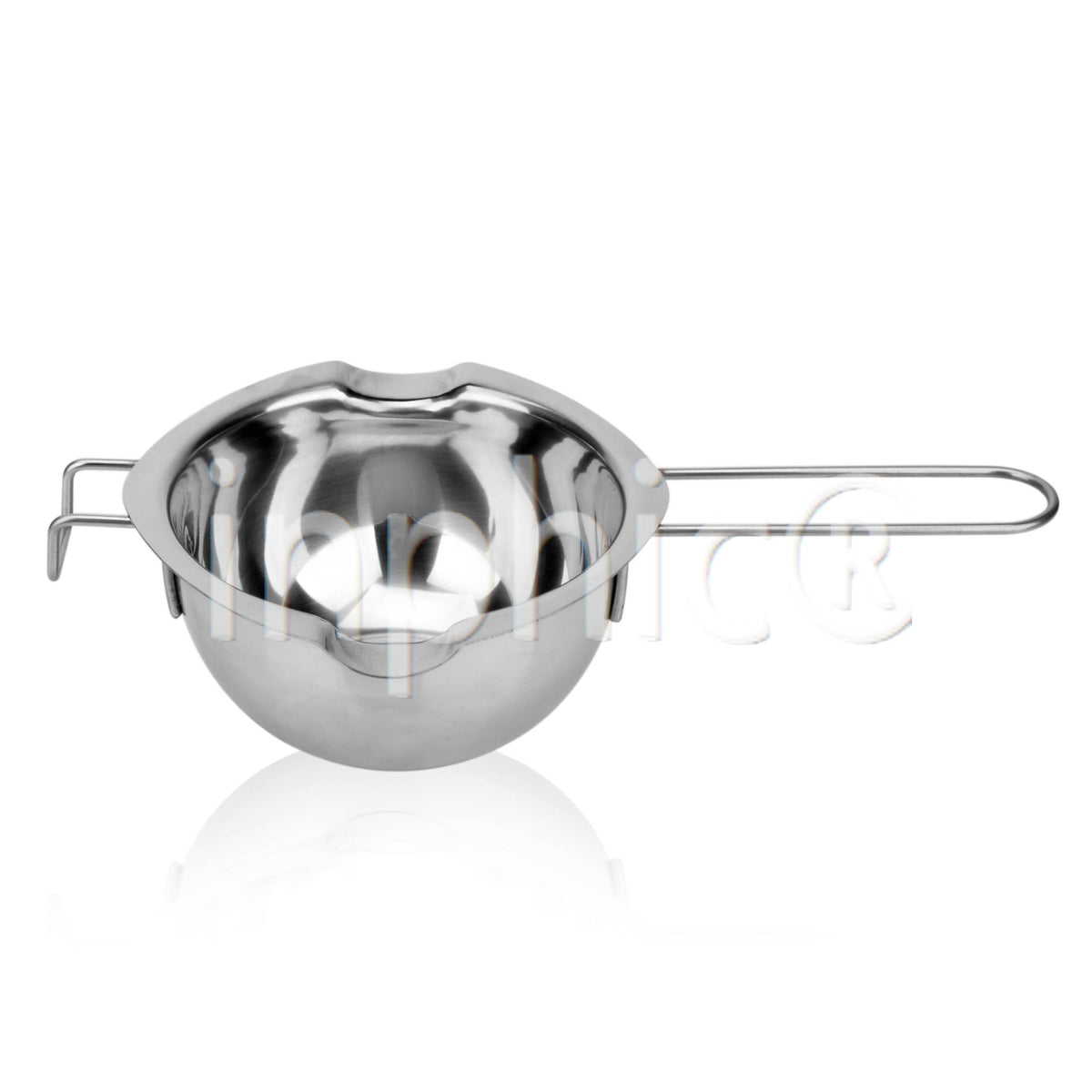 INPHIC-304不鏽鋼烘焙加熱碗黃油加熱鍋巧克力隔水融化碗400ml