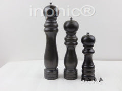 INPHIC-黑桃木製胡椒研磨器 花椒磨 胡椒磨 鹽磨 手動不銹鋼芯