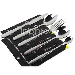 INPHIC-不鏽鋼勺 長柄勺 小勺 西餐具 刀叉套裝西餐 刀叉