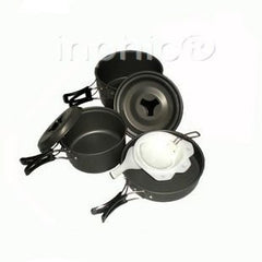 INPHIC-硬質氧化套鍋 戶外2-3人野炊套鍋 不粘鍋套鍋 便攜式套鍋