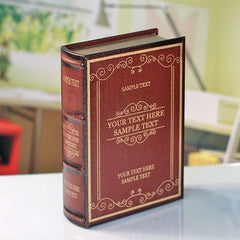 INPHIC-歐式復古風仿真書收納盒 多功能裝飾書 書盒