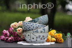 INPHIC-日式和風蘭花泡麵碗四入餐具瓷碗創