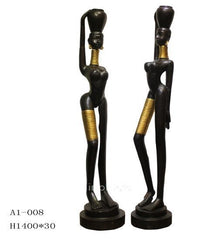 INPHIC-宗教 東南亞 家居飾品 泰國風格 泰式木雕 擺飾 工藝品 長頸美女個