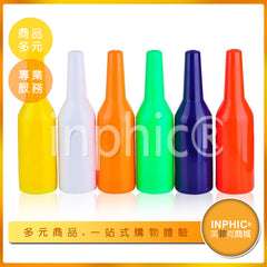 INPHIC-彩色花式調酒練習瓶 火舞瓶 調酒瓶 練功瓶 拋樽 送酒嘴 白-NKD010197A