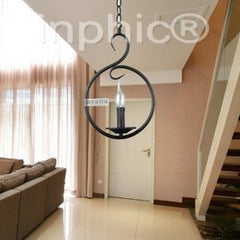 INPHIC-歐式吊燈簡約燈飾燈具客廳餐廳臥室鐵藝玻璃單頭吊燈