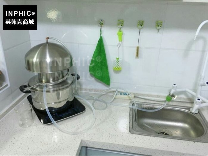 INPHIC-小型蒸餾器家用蒸酒器蒸露機提純設備燒酒設備純露機