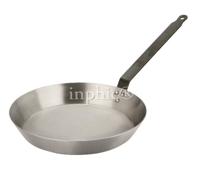 INPHIC-黑鐵平底煎鍋94795平底鍋煎鍋12吋30CM鐵鍋特