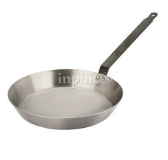 INPHIC-黑鐵平底煎鍋94795平底鍋煎鍋12吋30CM鐵鍋特